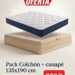Pack Canapé y Colchón